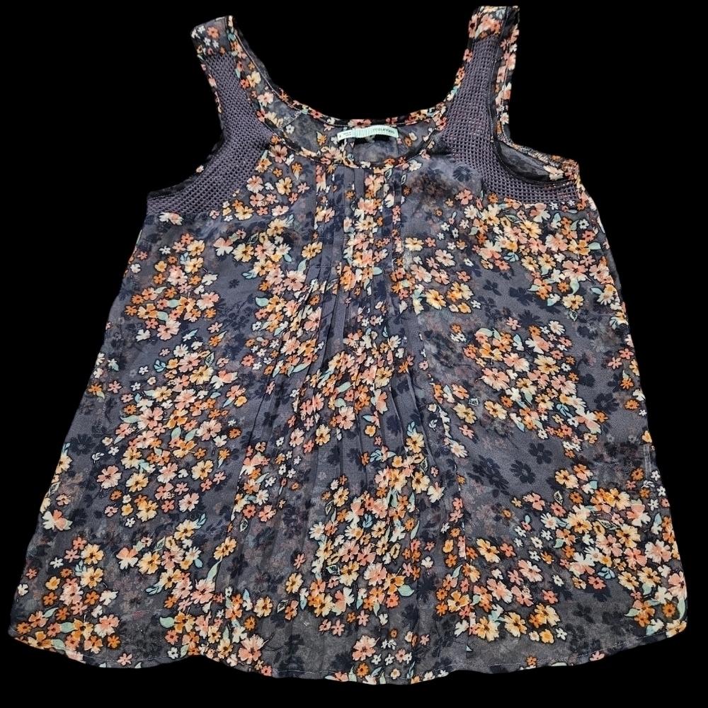 Maurices Sheer floral blouse